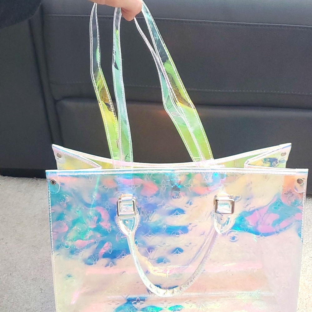 Iridescent Prism On The Go Transfer Tote - Picture 5 of 8